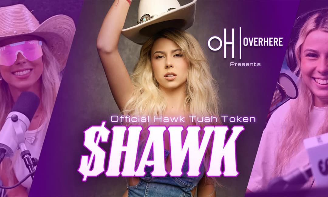 Web3 Launchpad &amp; Platform overHere launches $HAWK - Haliey Welch’s Official “Hawk Tuah” Memecoin