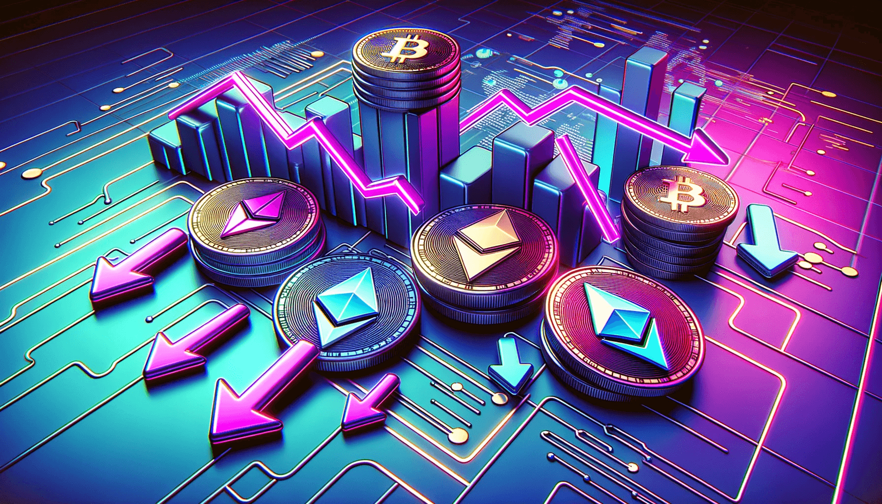 Crypto Assets Slide To New 2024 Lows