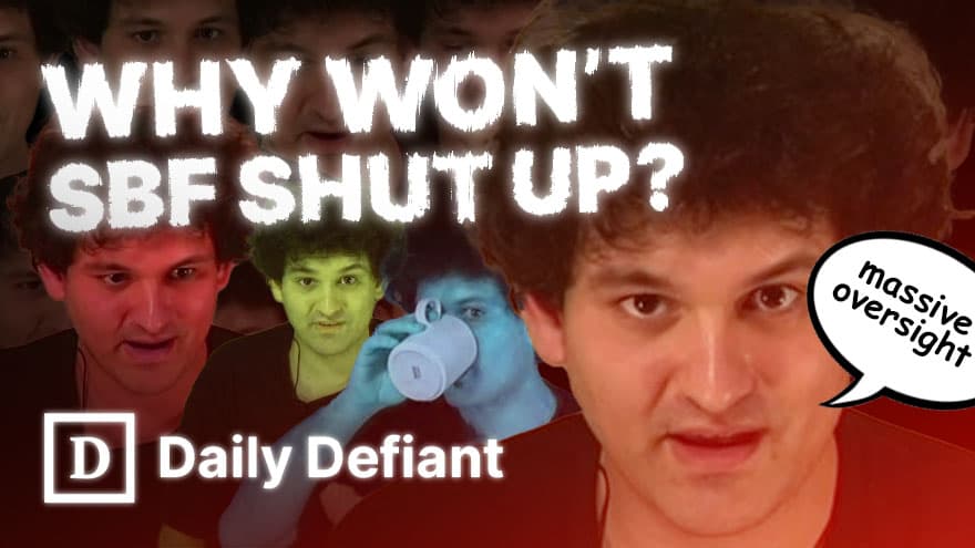 Why won't SBF Shut up?