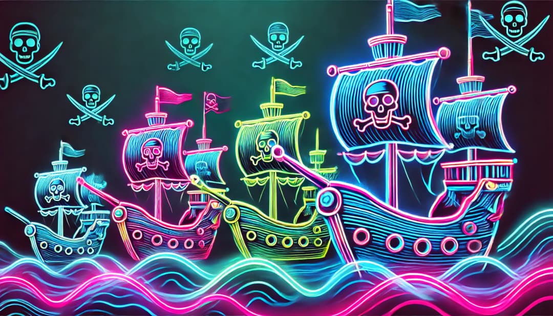 pirate ships
