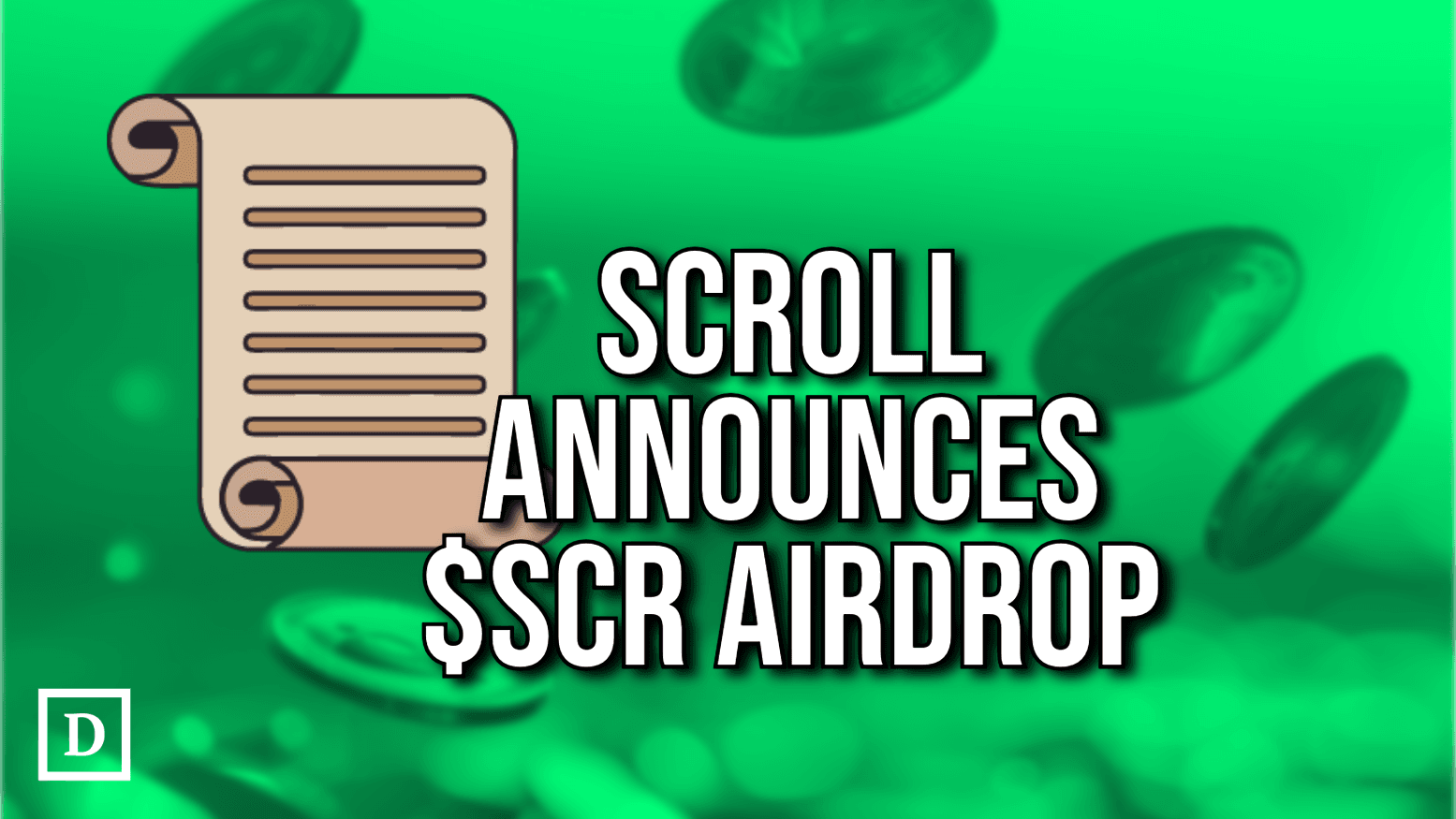Ethereum Layer 2 Scroll to Airdrop 15% of SCR Token to its Community 