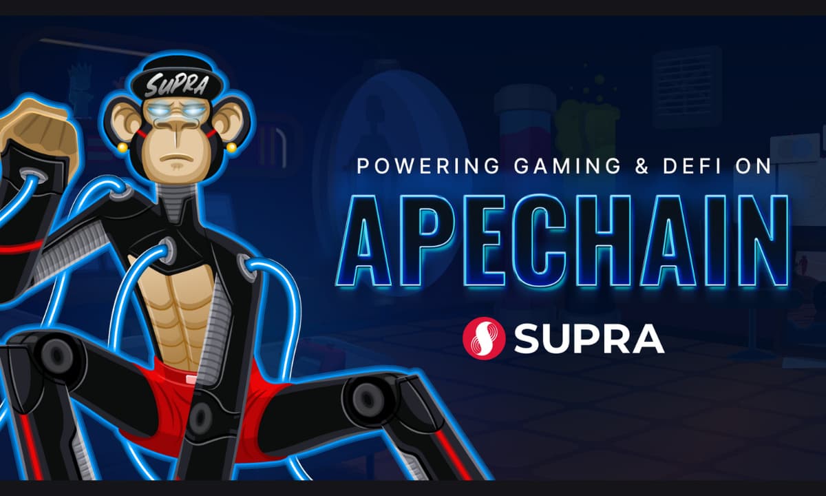 Supra's Real-Time Price Feeds &amp; On-Chain Randomness Go Live On ApeCoin's Web3 GameFi Network
