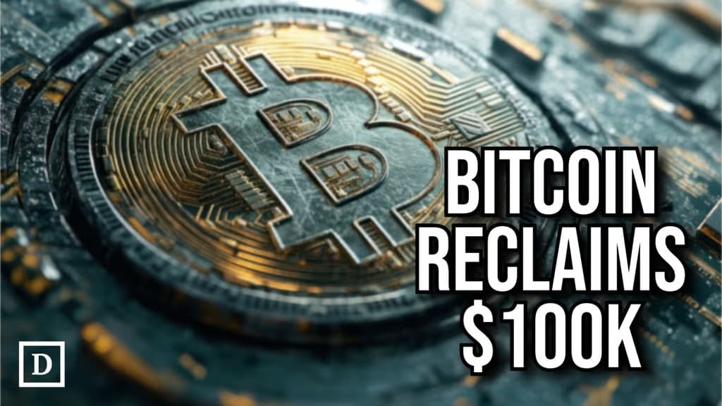 📈Bitcoin Surges Past $100K as Crypto Market Rebounds