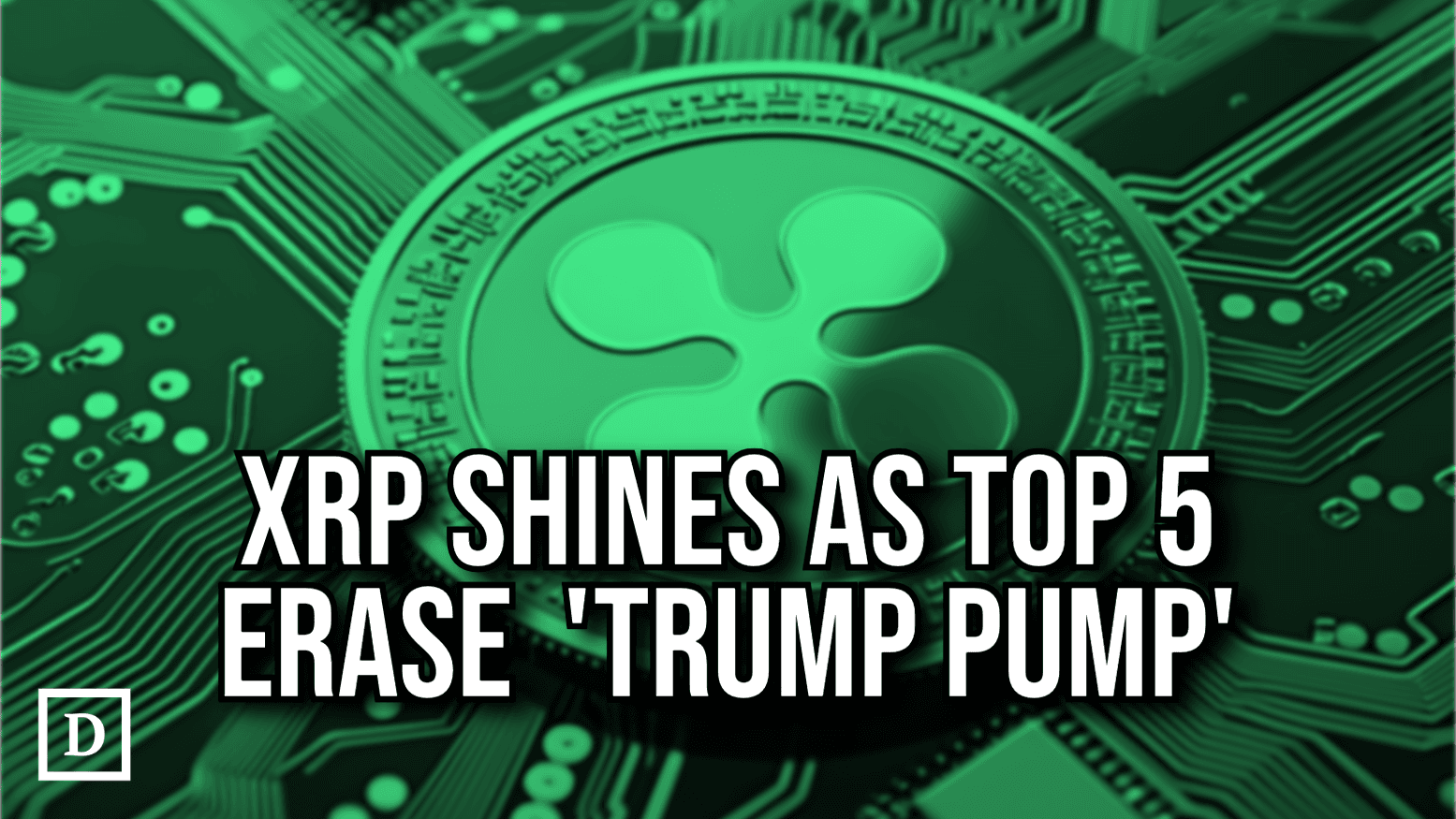 XRP Defies Trump Slump as Major Cryptocurrencies Erase Post-Election Gains