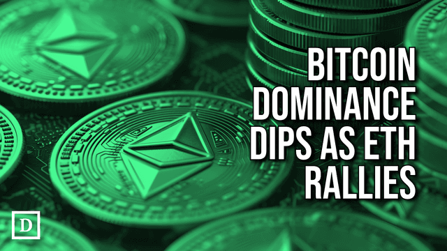Bitcoin Dominance Slips as Ethereum Rallies