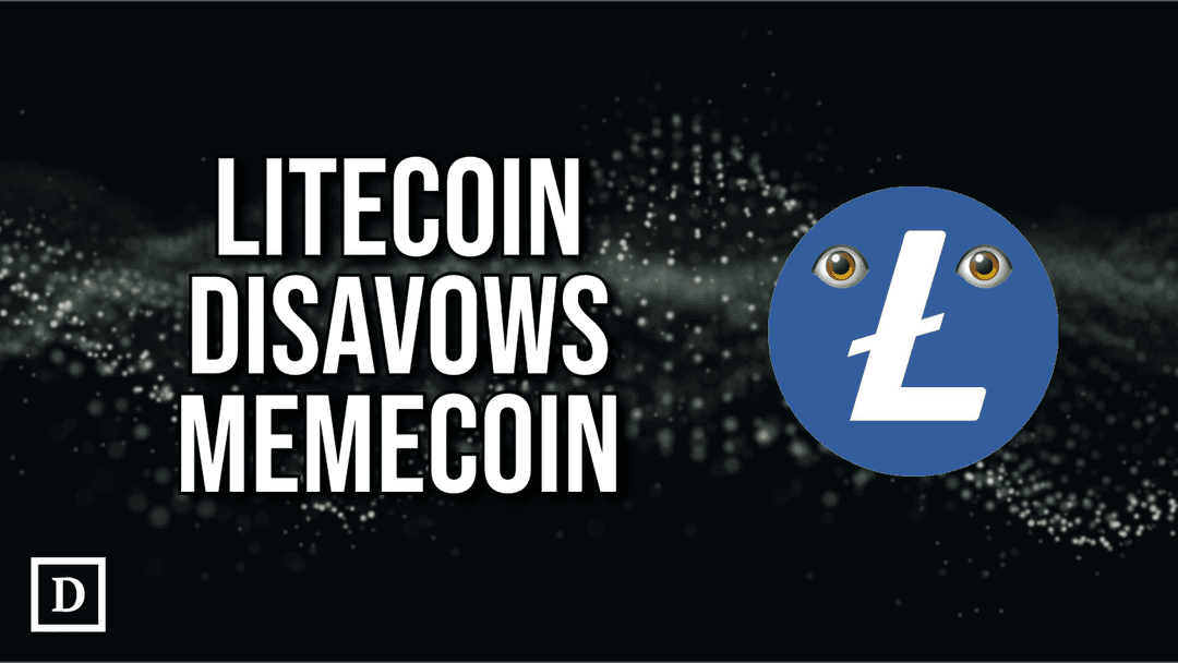 Litecoin Distances Itself from Lester Memecoin