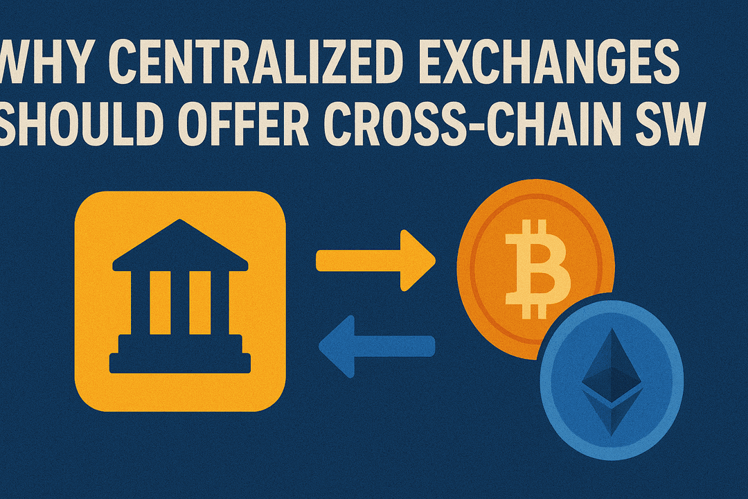 Why centralized exchanges should offer cross-chain swaps