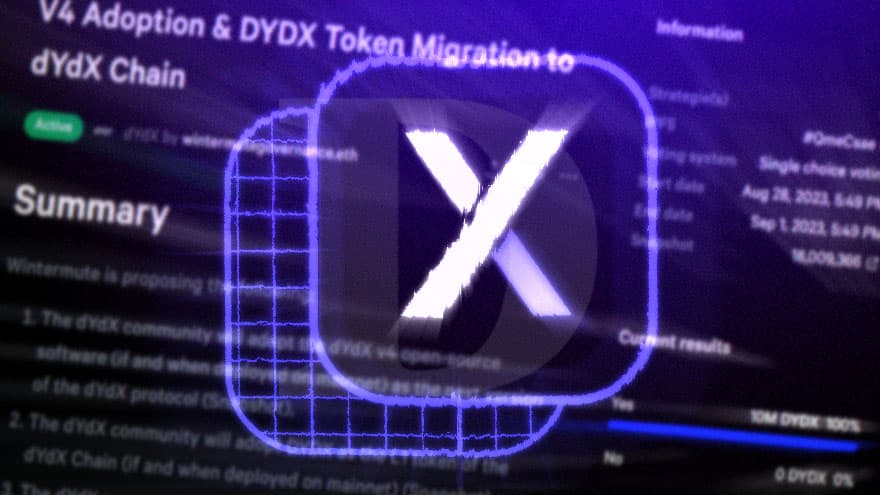 dYdX Community Votes On Appchain Migration and V4 Deployment