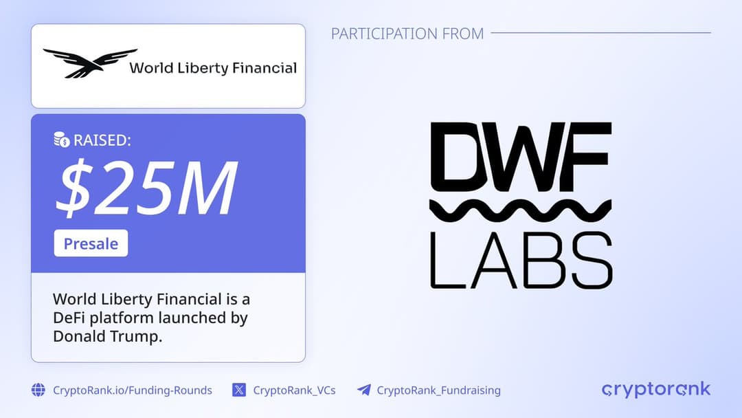 DWF Labs Expands to U.S., Invests $25M in Trump-Backed WLFI for USD1 Stablecoin Governance