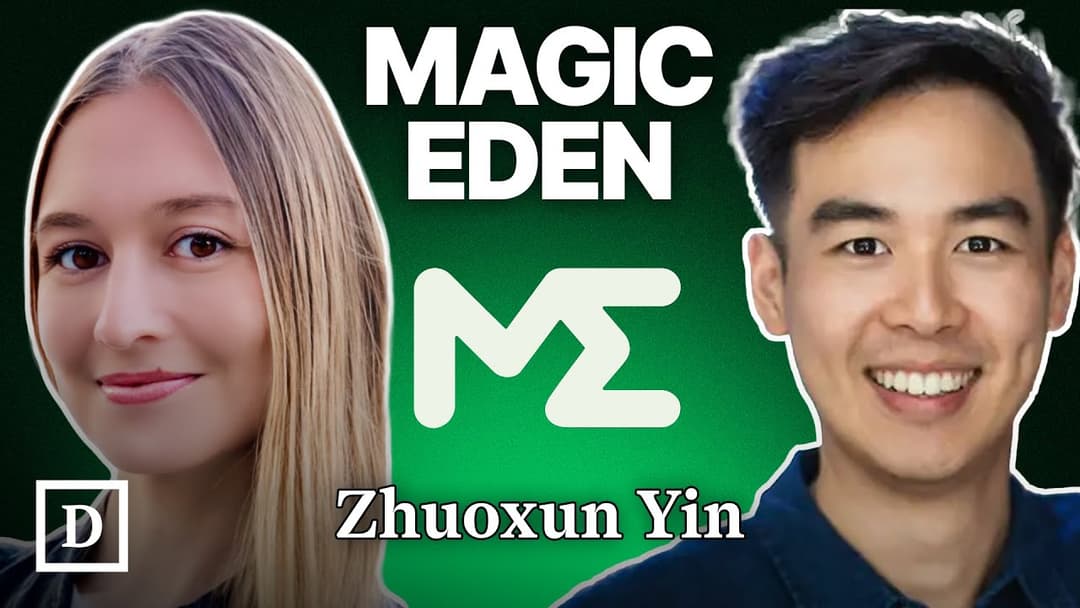 Magic Eden’s Vision: On-Chain Trading, $ME Token, and the Next Airdrop | Zhuoxun Yin, Co-Founder