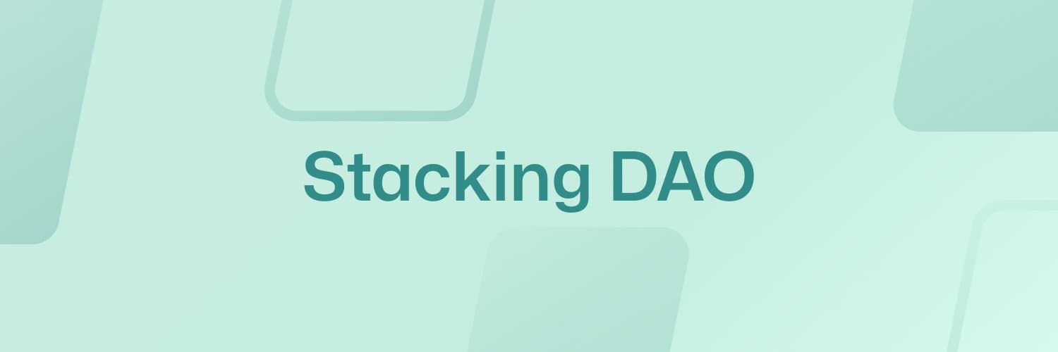 Liquid Stacking with stSTX by Stacking DAO