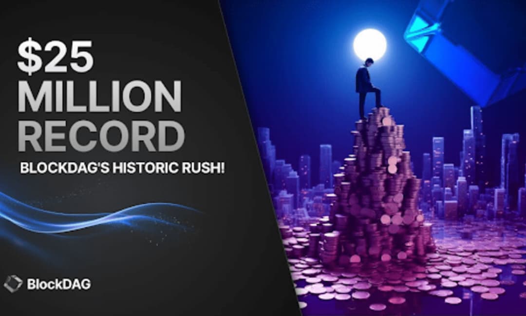 BlockDAG Network's Innovative Technology Attracts $25 Million in Funding