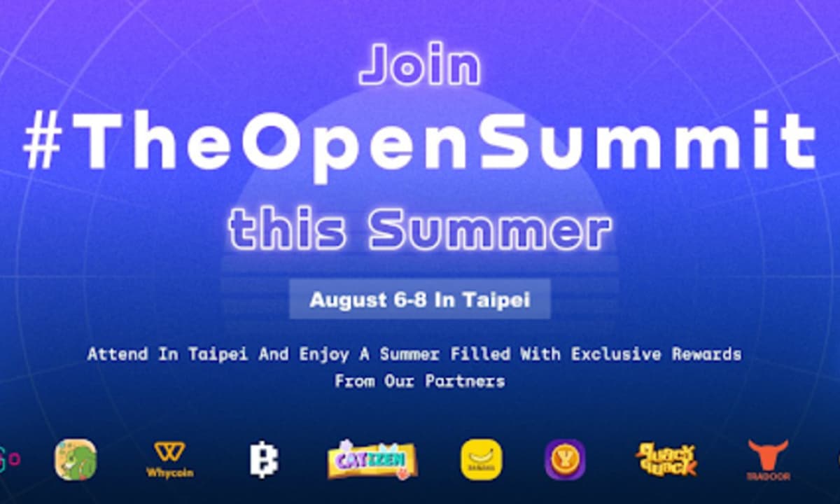 The Open Summit Set to Transform Asia’s Web3 Landscape as the largest TON event this Summer