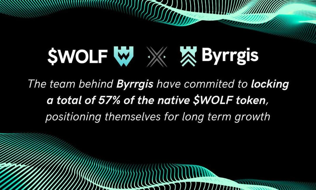Wolf Locks 57% of Total Supply for Two Years Ahead of Byrrgis Launch to Strengthen Trust and Security