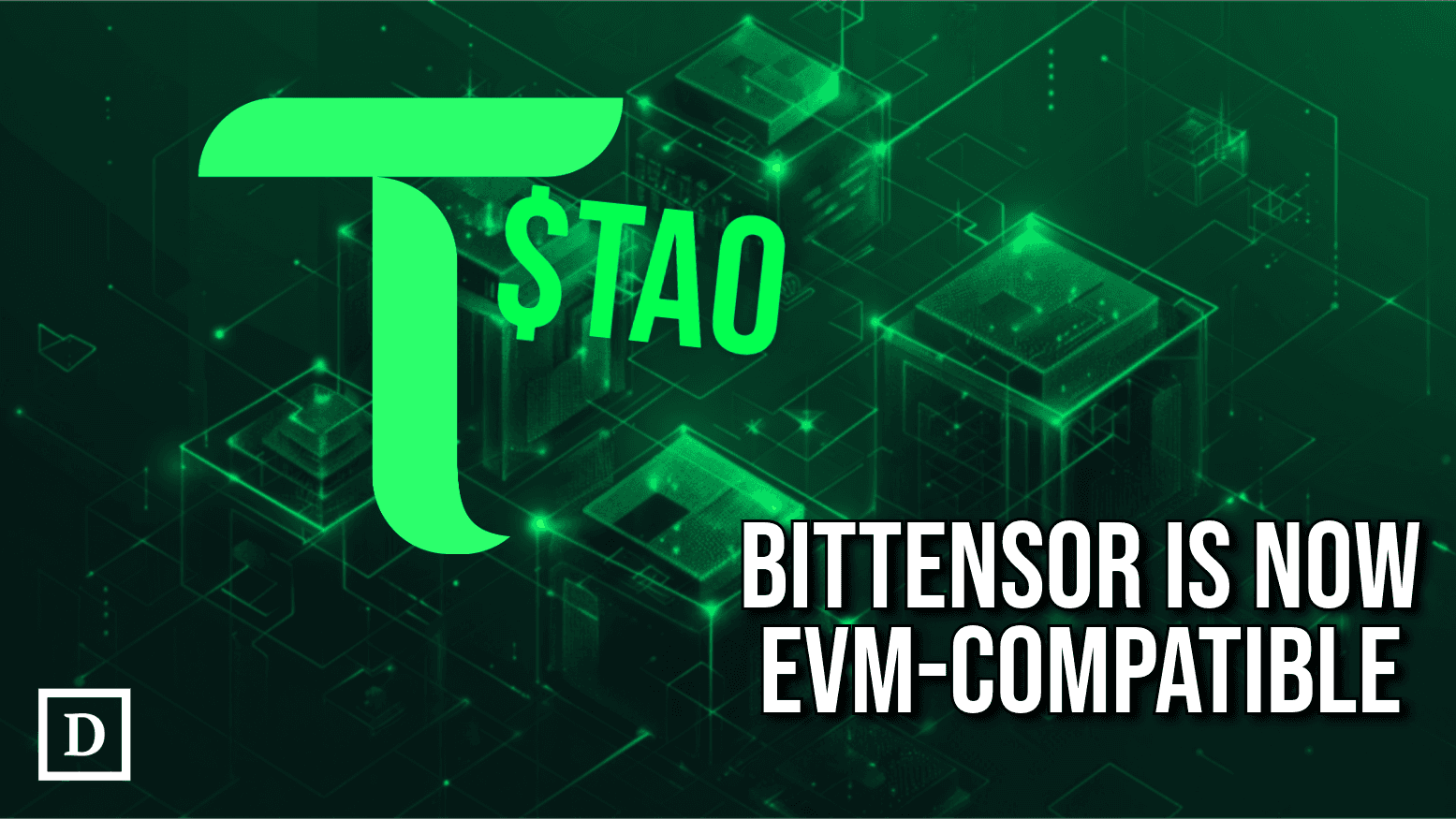 tao logo with abstract background