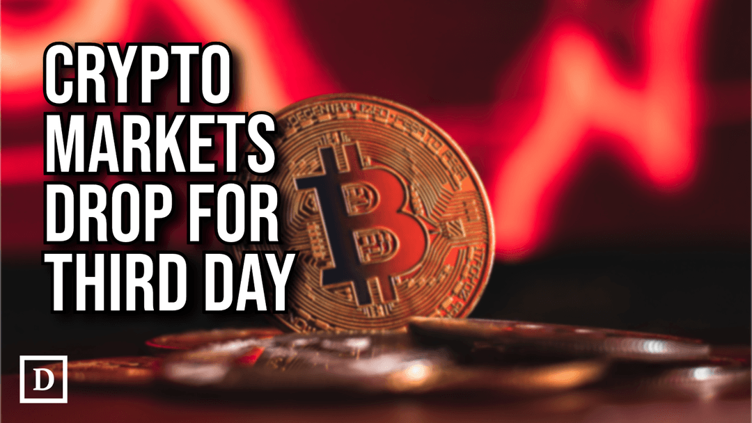 Cryptocurrency Market Extends Losses for Third Day
