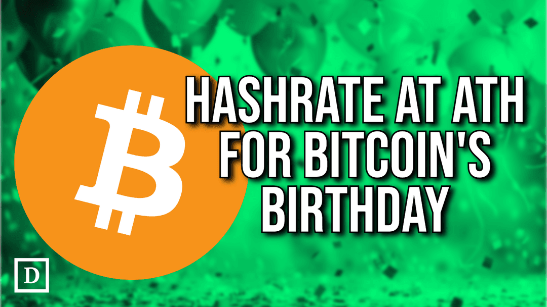 On Bitcoin’s 16th Birthday, Difficulty and Hashrate Reach All-Time Highs