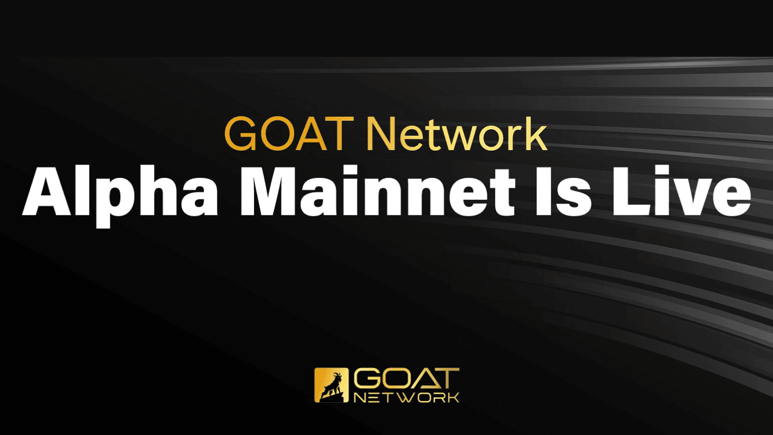 GOAT Network Alpha Mainnet Is Live!