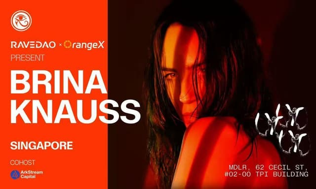 RaveDAO and OrangeX Bring Brina Knauss to Singapore During TOKEN2049 Week