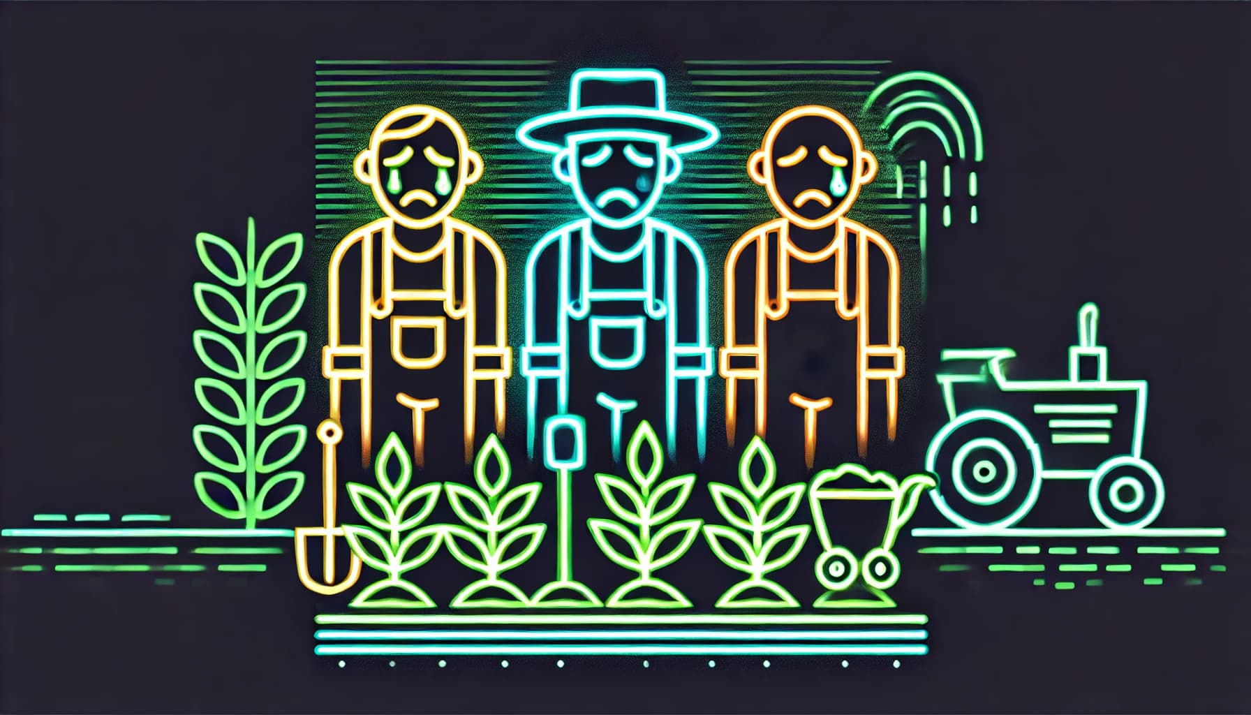 disappointed farmers