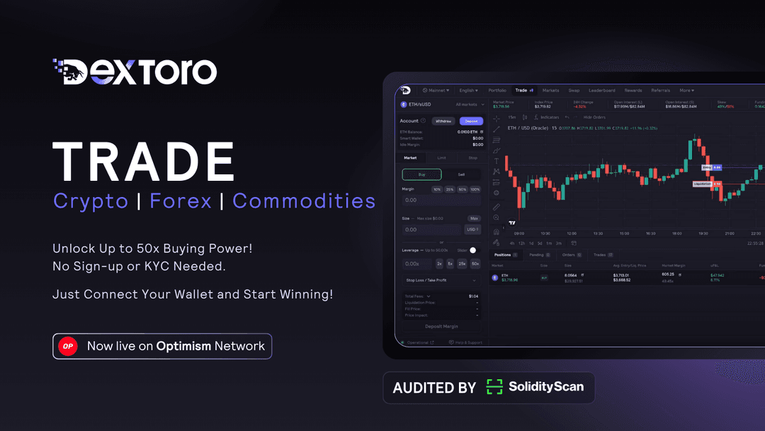 DexToro: Pioneering Decentralized Futures Trading on the Optimism Network