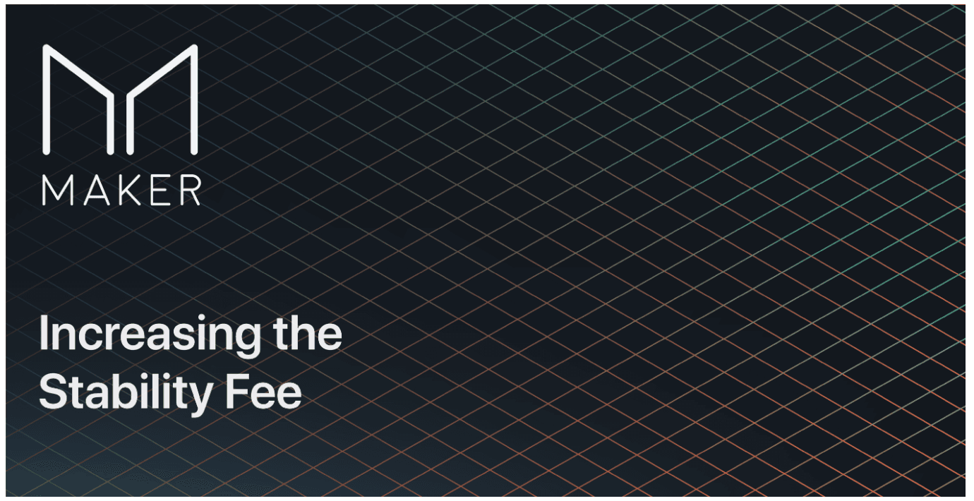 Maker Stability Fee Increase May Boost MKR Price