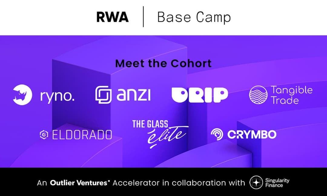 Outlier Ventures Welcomes Seven Teams to Real World Assets Base Camp