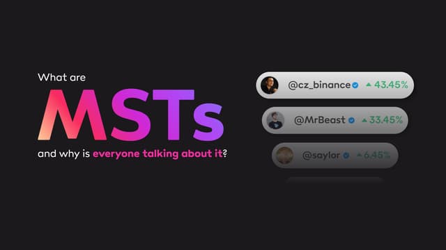 What are MSTs and why is everyone talking about it?