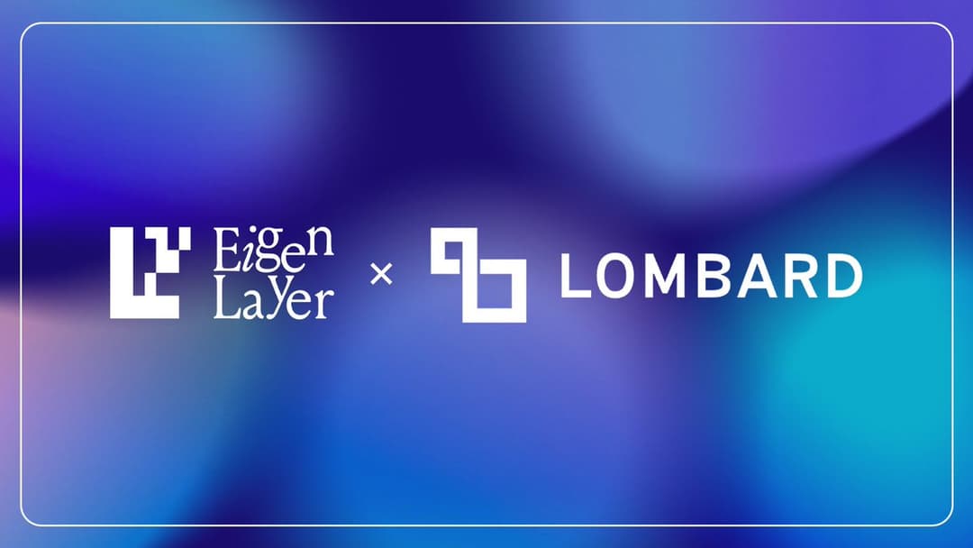 Lombard Finance Partners With Eigen Foundation to Launch LBTC, First Bitcoin Asset in EigenLayer Restaking Ecosystem
