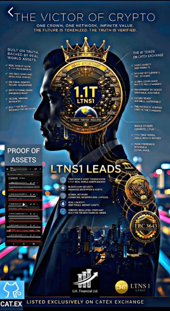 UK Financial Ltd Announces LTNS 1 on CATEX Exchange with Verified ERC-3643 Security Token Infrastructure, Maya Preferred PRA Ecosystem Integration, Etherscan Verification, and Finalizing CoinMarketCap Filing Milestone