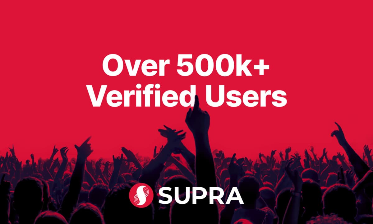 Supra.com’s Airdrop Sets World Record For Layer 1 With Over 500,000+ KYC-Verified Users