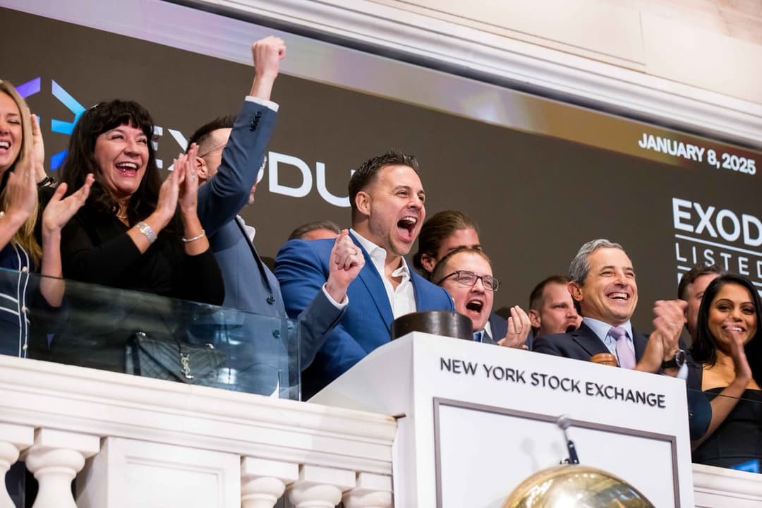 Exodus ($EXOD) Becomes First Crypto Wallet to List on NYSE American, Rings Opening Bell on January 8, 2025