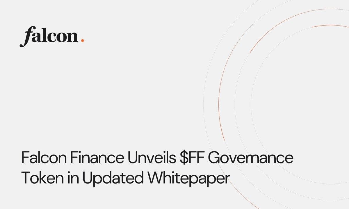 Falcon Finance Unveils $FF Governance Token in Updated Whitepaper