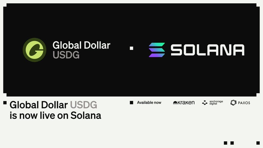 Paxos's USDG Stablecoin Launches on Solana, Fueled by 120% Growth in Stablecoin Supply