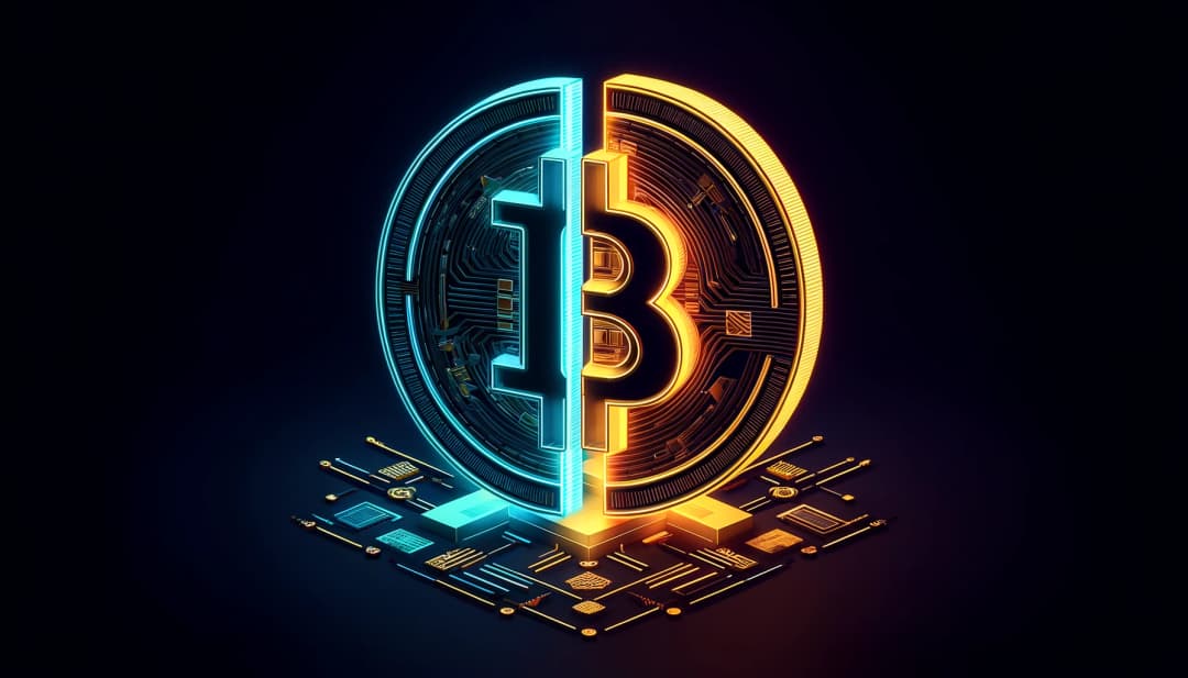image of the bitcoin logo 