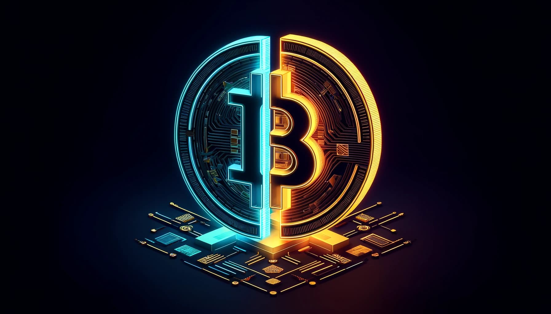 image of the bitcoin logo 