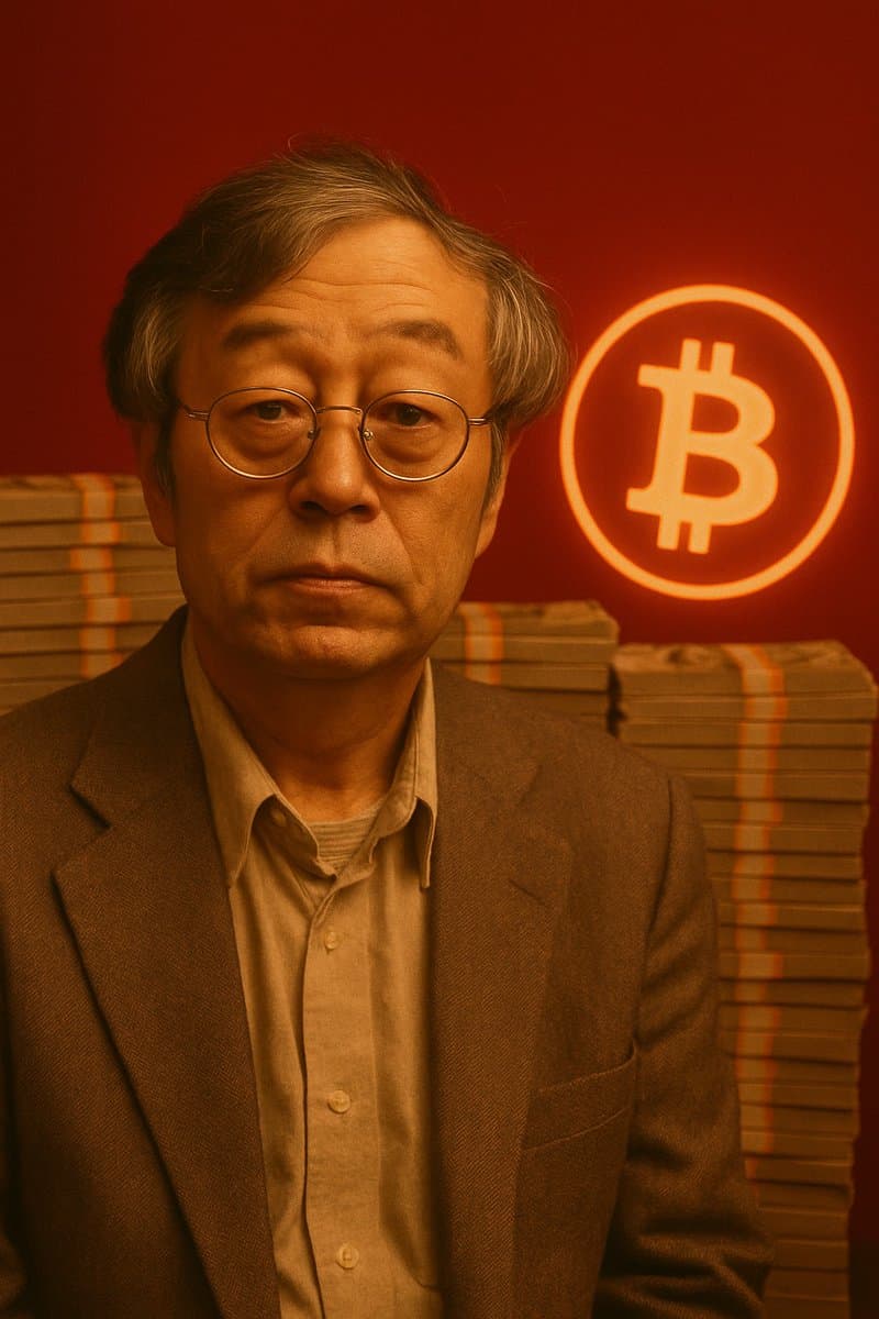 Satoshi Nakamoto Holds Over $120 Billion in Bitcoin, 5% of Supply, Surpassing Nvidia CEO and Walmart Heirs