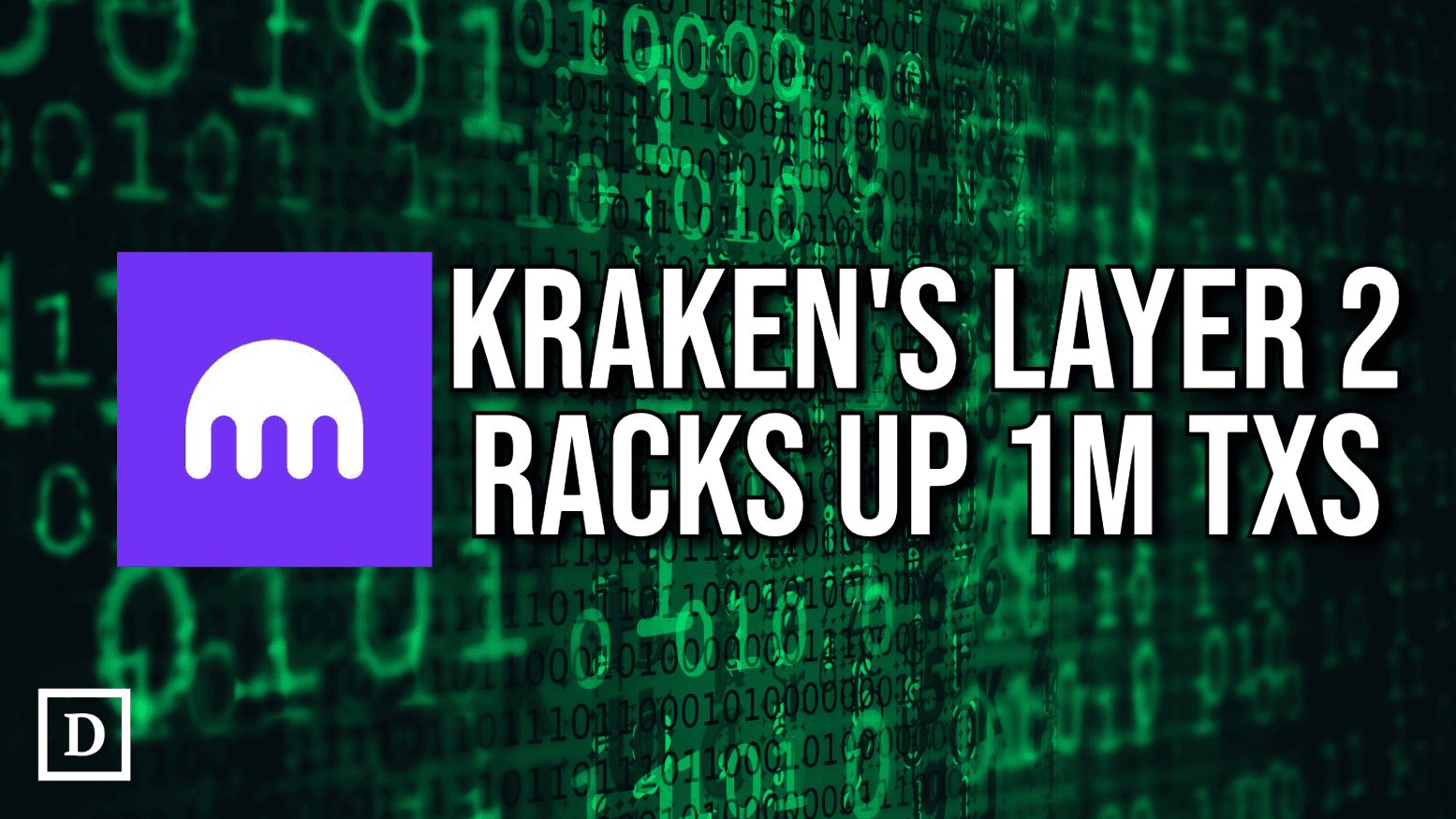 Kraken’s Layer 2 Ink Has Accumulated 1M Transactions Since Launch