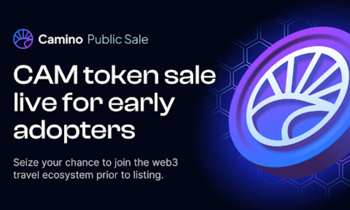 Camino Network, The Travel Industry L1 Blockchain, Announces Public Sale Of CAM Token