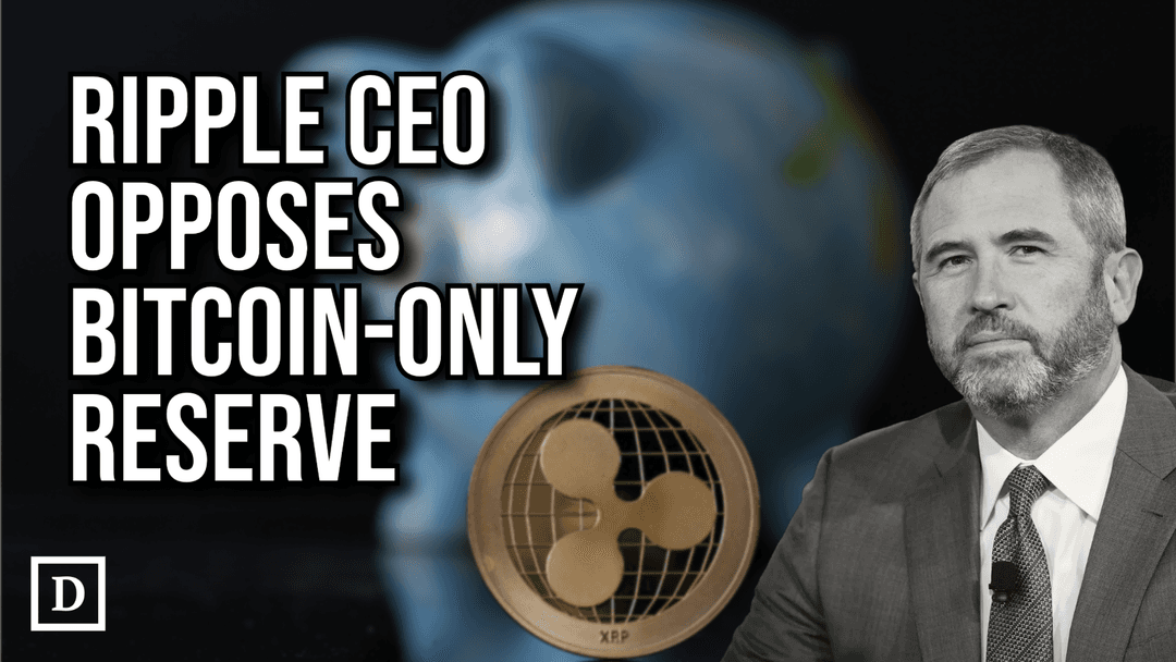 Ripple CEO Brad Garlinghouse Opposes Bitcoin-Only U.S. Digital Asset Reserve
