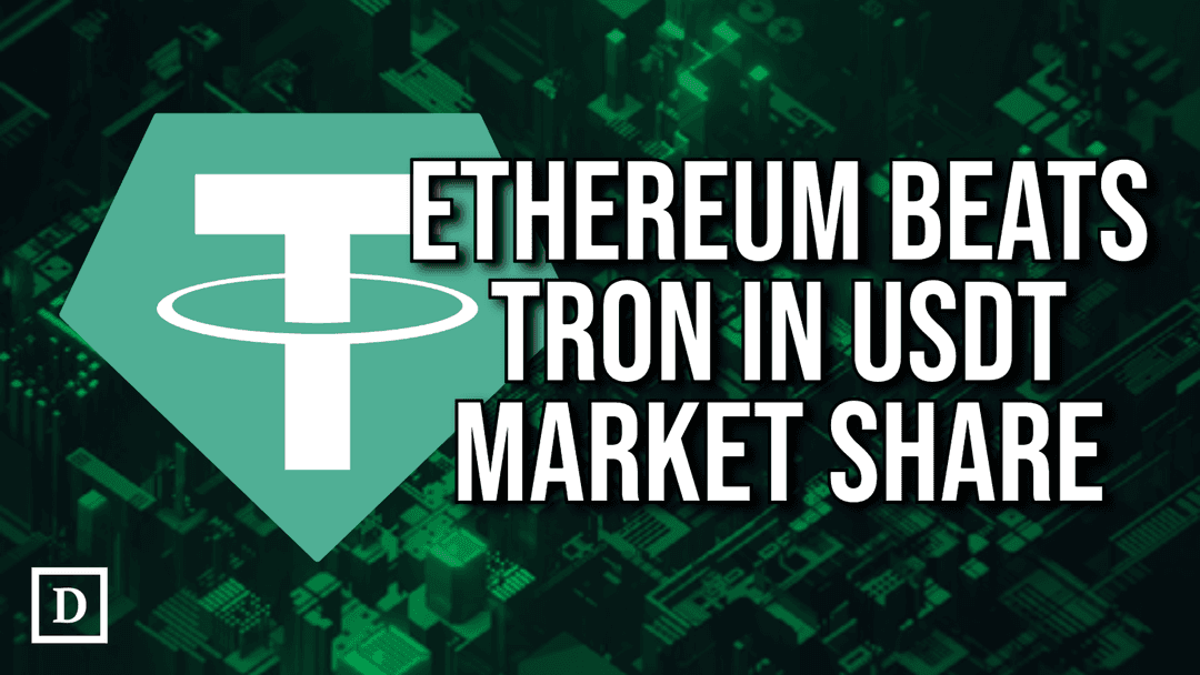 USDT Market Cap Soars To Record With Ethereum Crossing Tron as Main Hub