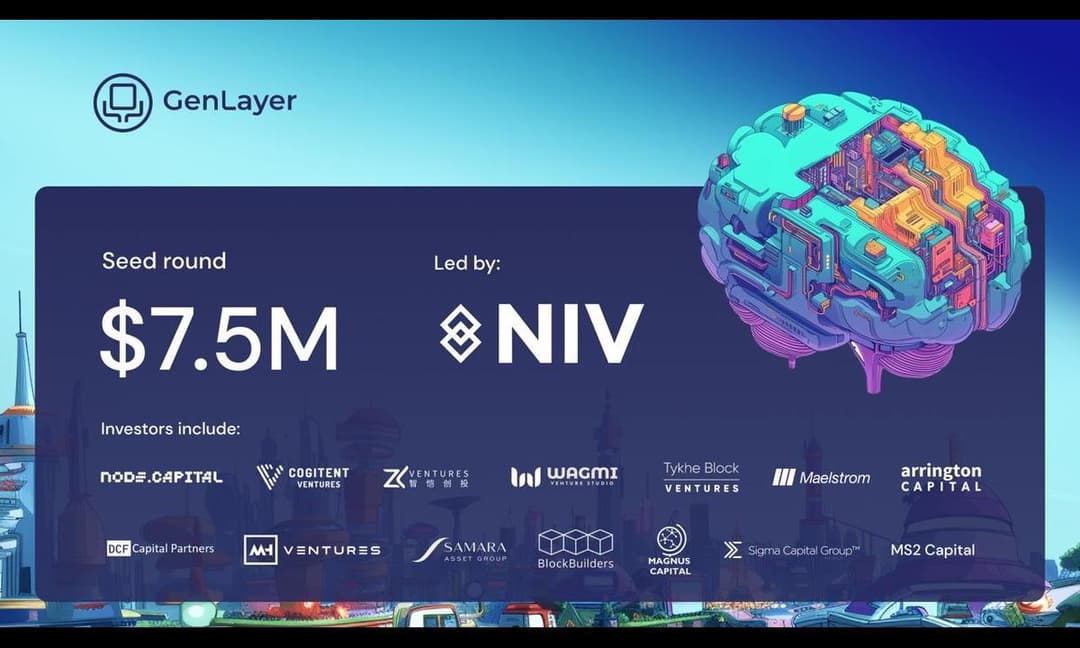 GenLayer Closes $7.5M Seed Round Led by North Island Ventures to Build the First Intelligent Blockchain