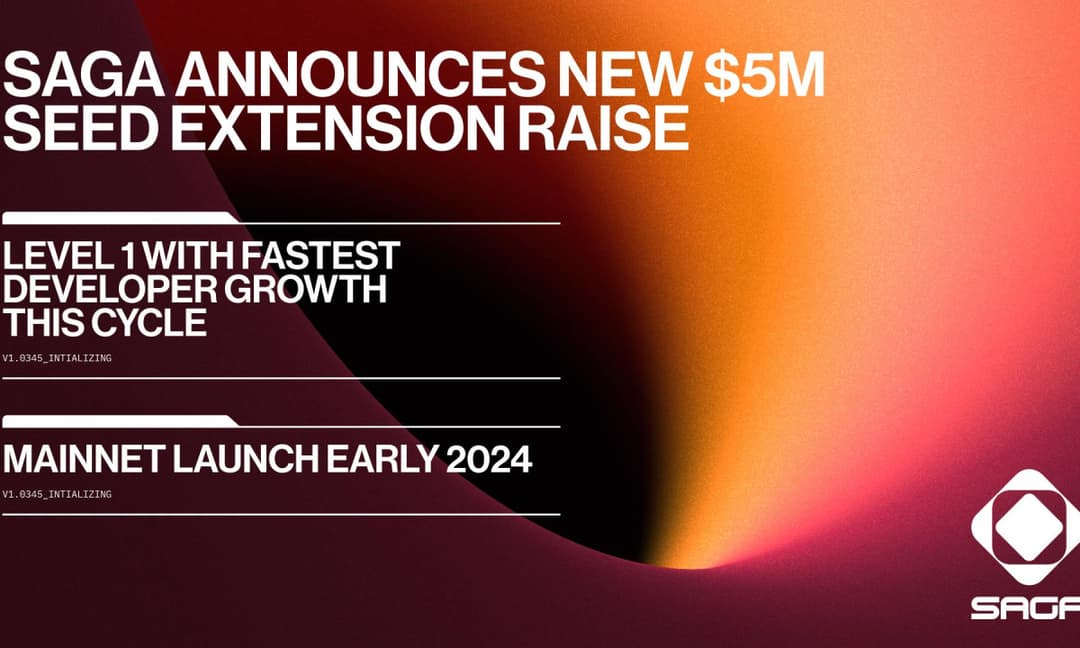 Saga Announces Seed Extension Raise of $5M for Accelerated Growth