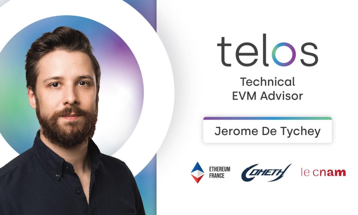 Telos introduces ETH France President Jerome de Tychey as first member of Executive Advisor Committee