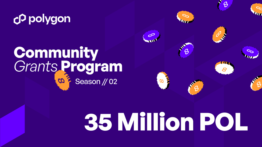 Polygon Launches Season 2 of Community Grants Program With 35 Million POL for AI, DePIN, and Memecoins