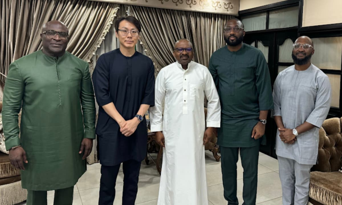 Gluwa Explores Plans for Financial Programmes in Sierra Leone; Pays Courtesy Visit to Vice President Mohamed Juldeh Jalloh