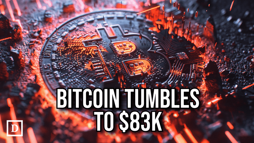 📉Bitcoin Tests $83,000 as Crypto Market Drops for Third Day