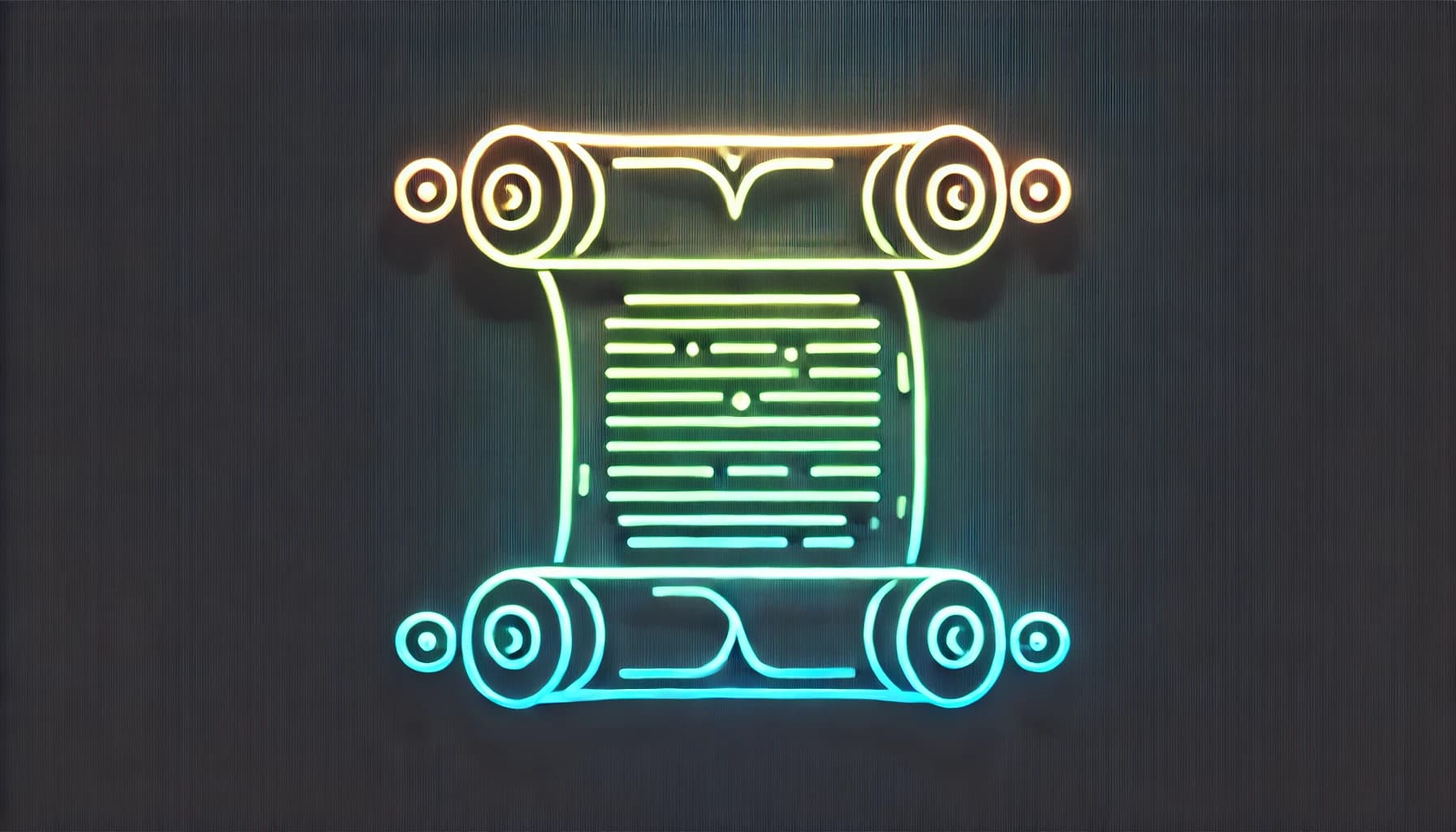 depiction of a scroll