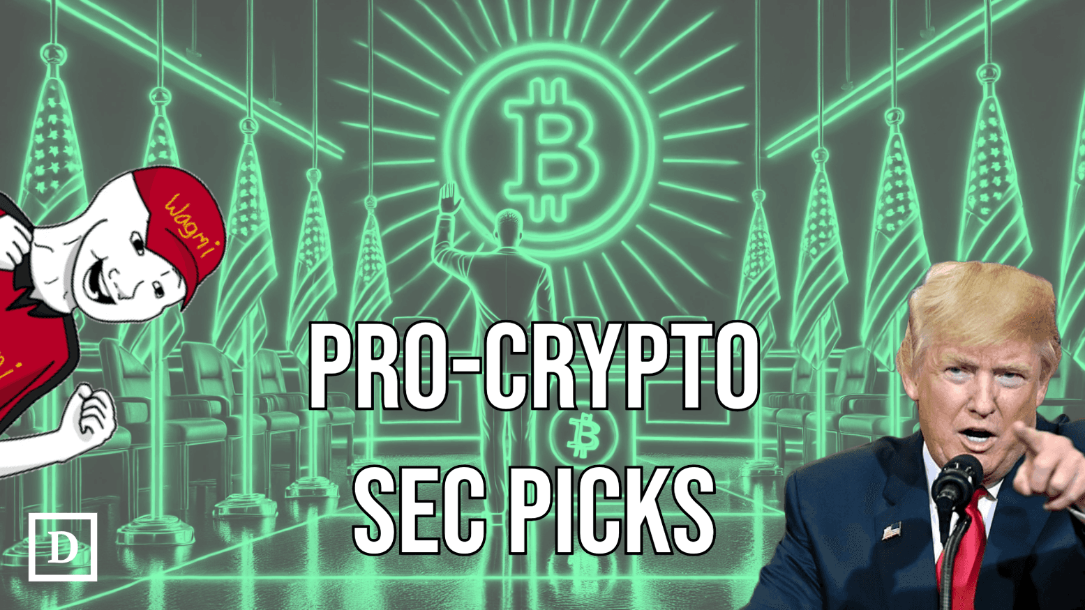 Trump Considers Pro-Crypto Officials To Head SEC