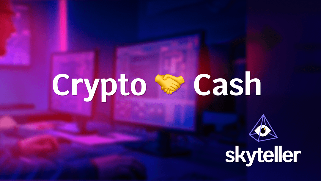 Off-ramp Crypto in One Click with Skyteller [Sponsored]